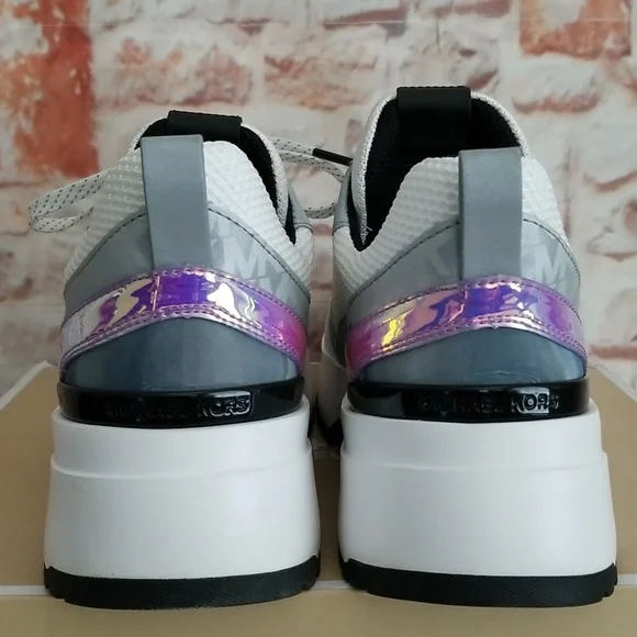 New Michael Kors Ballard Colorblock Nylon Sneakers - Picture 5 of 13